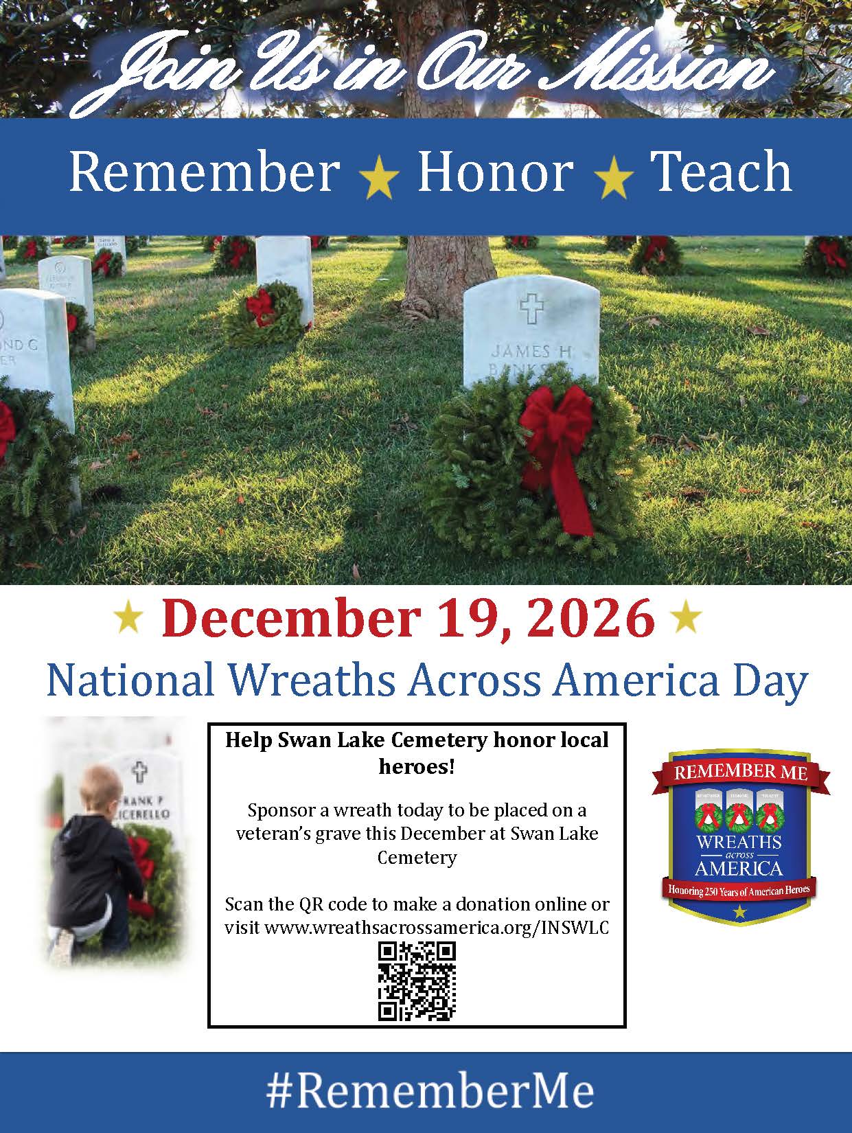 INSWLC WAA Day Poster (Swan Lake)